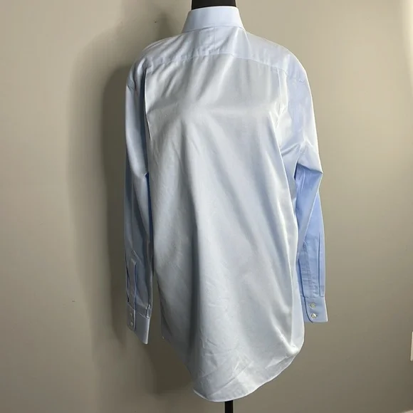 CHARLES TYRWHITT Blue Slim Fit Shirt 16 1/2/35in - Picture 7 of 9